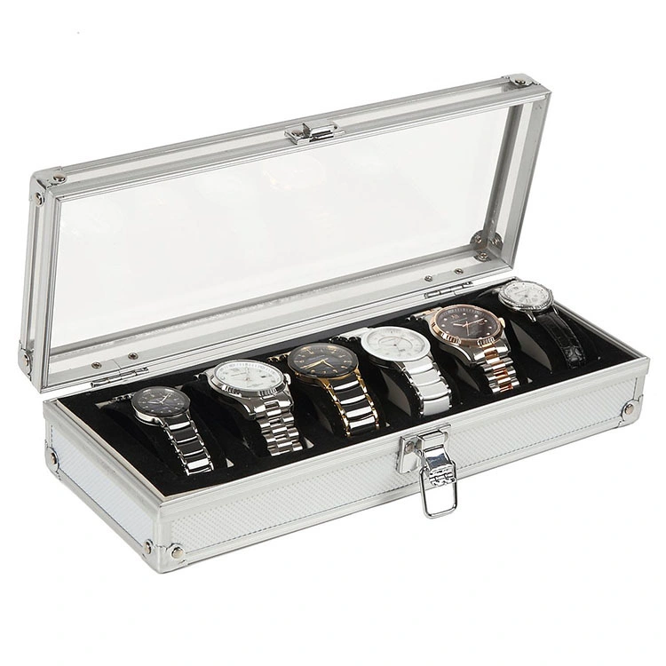 OEM Aluminum Jewelry Watch Packing Display Storage Box