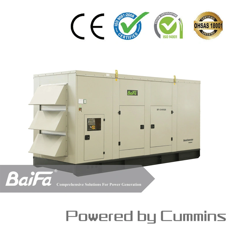 Easy Control Lower Price AC Silent 3 Phase 350kw Silent Electric Power Generator Set Powered by Cummins Engine Qsnt-G3 Genset Factory