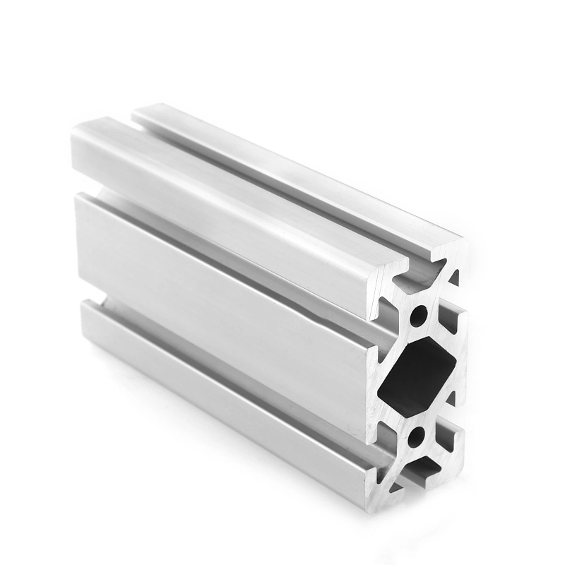 Anodized 4080W T Slot Extrusion 6063 T5 Aluminium Profile for Frame/Stair