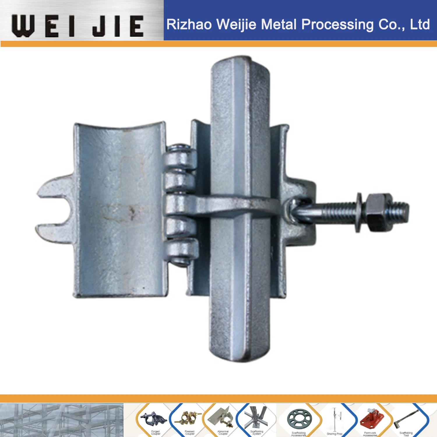 ISO Certificate 48.3mm Zinc Plated Forged Inner Joint