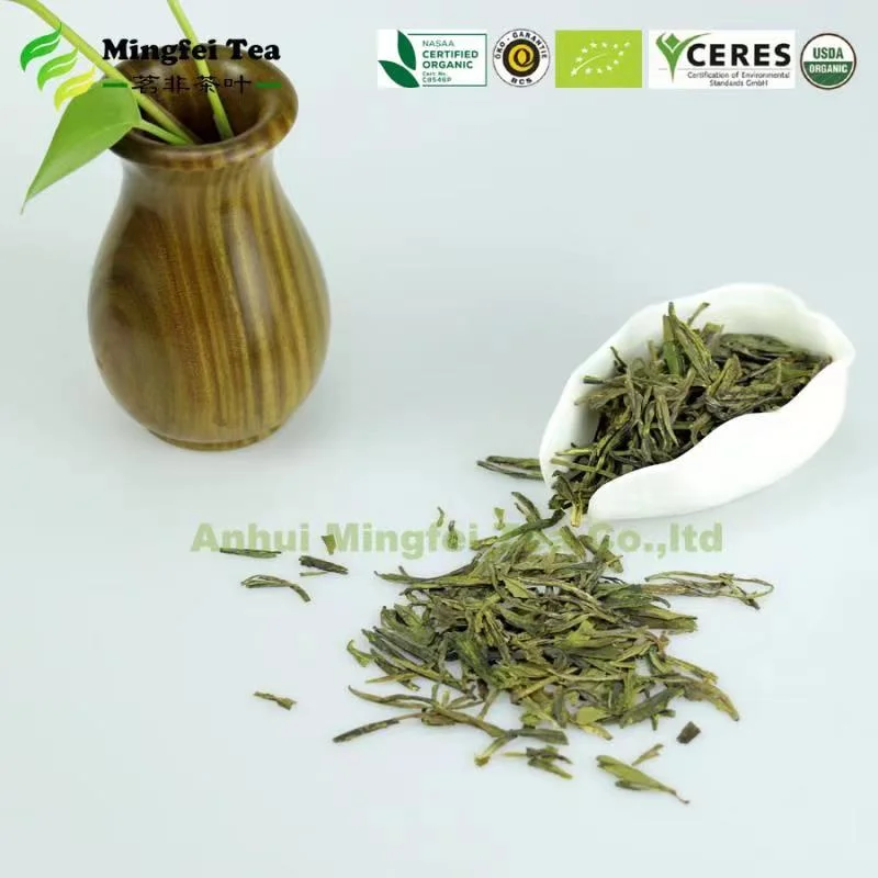China green tea lung ching / dragon well famouns tea  organic/EU  lung ching