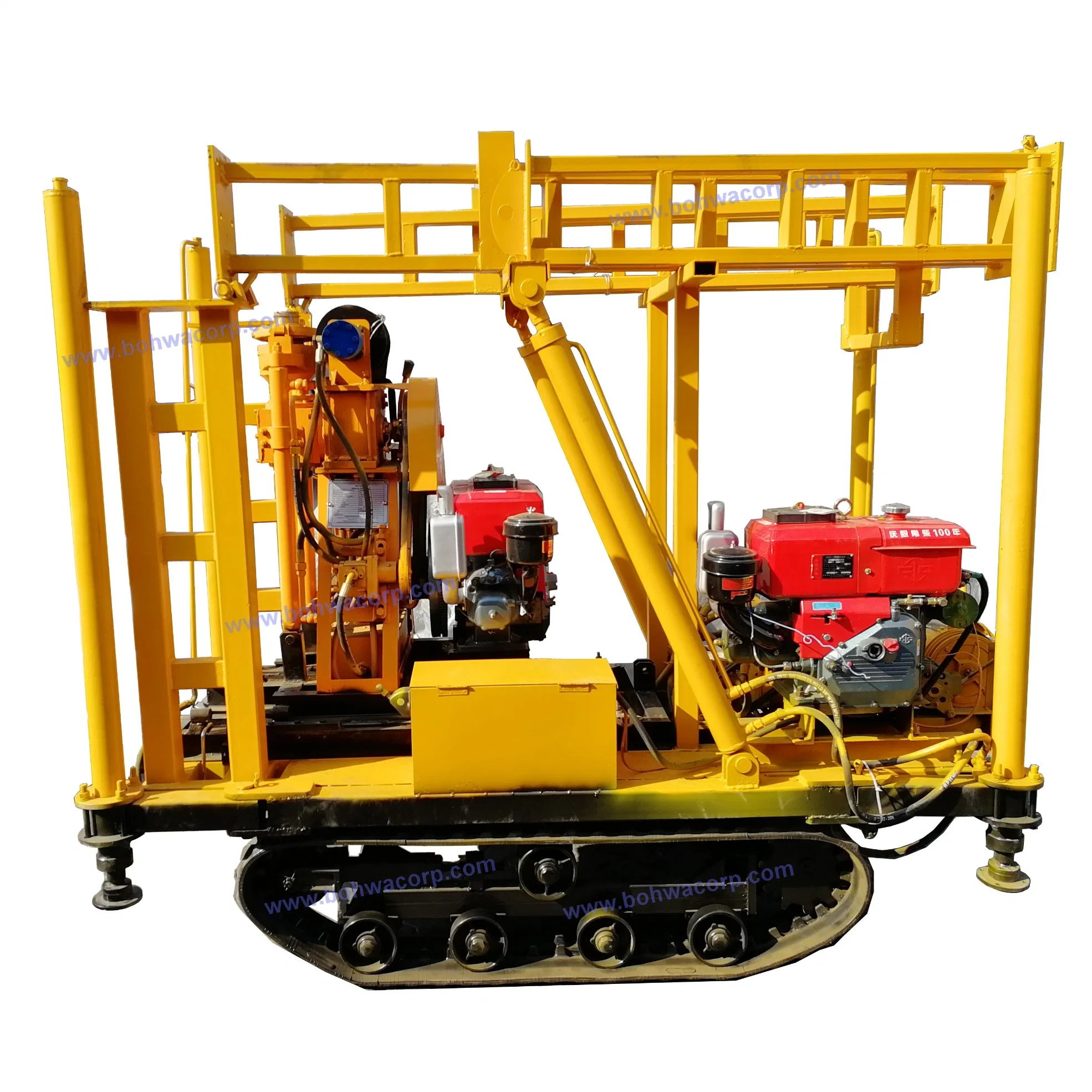 50m Anchor Drilling and Soil Sampling Mine Drill Machine Drill Rig