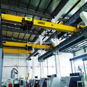 Henan Mining Group Crane Lifting Height of 7 Meters European Single Girder Overhead Travelling Crane