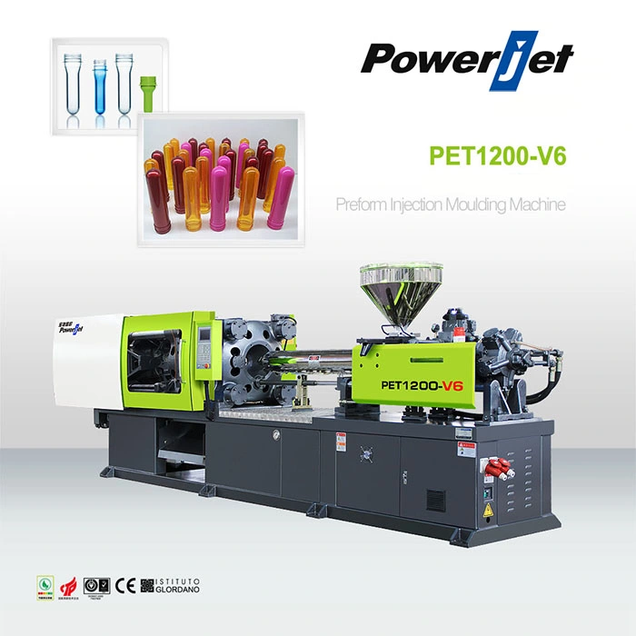 Powerjet 200 Ton Hot Runner Plastic Bottle Pet Preform Injection Molding Machine