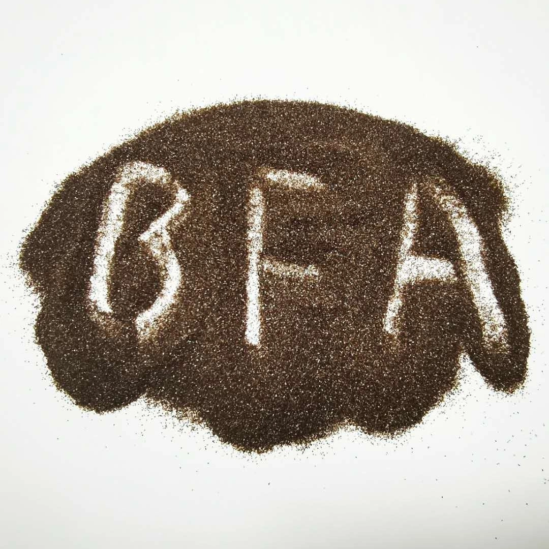 BMK Brown alúmina fundida Bfa de óxido de aluminio para Resinoid (A-B).