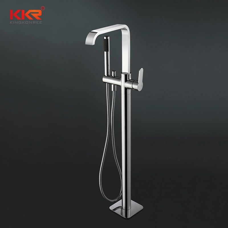 Black Bathtub Faucet Set Brass Body Shower Faucet Accessory