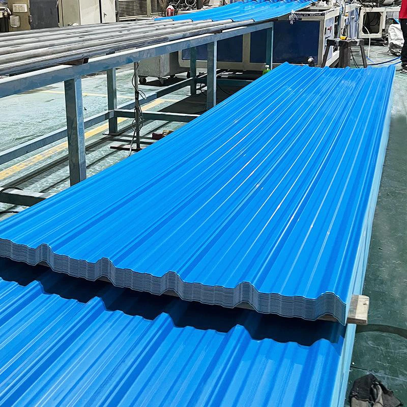 Wholesale Fire Resistant Heat Insulated Plastic Roof Tile Hotel/Villa/School/Factory/Apartment ASA Spanish Roofing Sheets