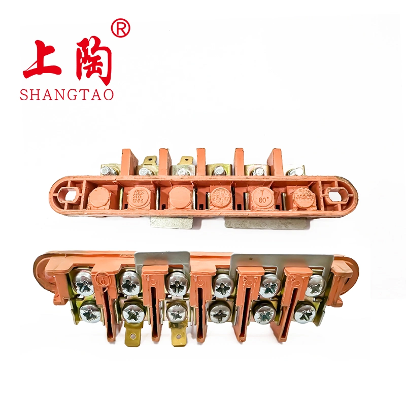Enchufe de alimentación de China de plástico de tono en el bloque de terminales de enchufe eléctrico