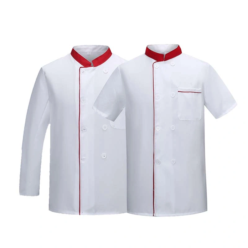 Restaurant Work Cotton Breathable High quality/High cost performance  Chef Uniform