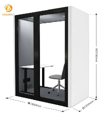 1630*1200*2200mm Made In China Acoustic Board Medium Movable Silence Booth