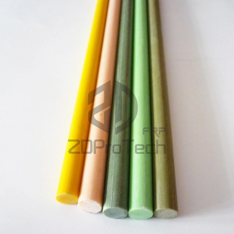 Fiberglass Reinforced Plastics Tent Poles FRP Pole / Rod Tube / Solid Fiberglass Rods for Sale.