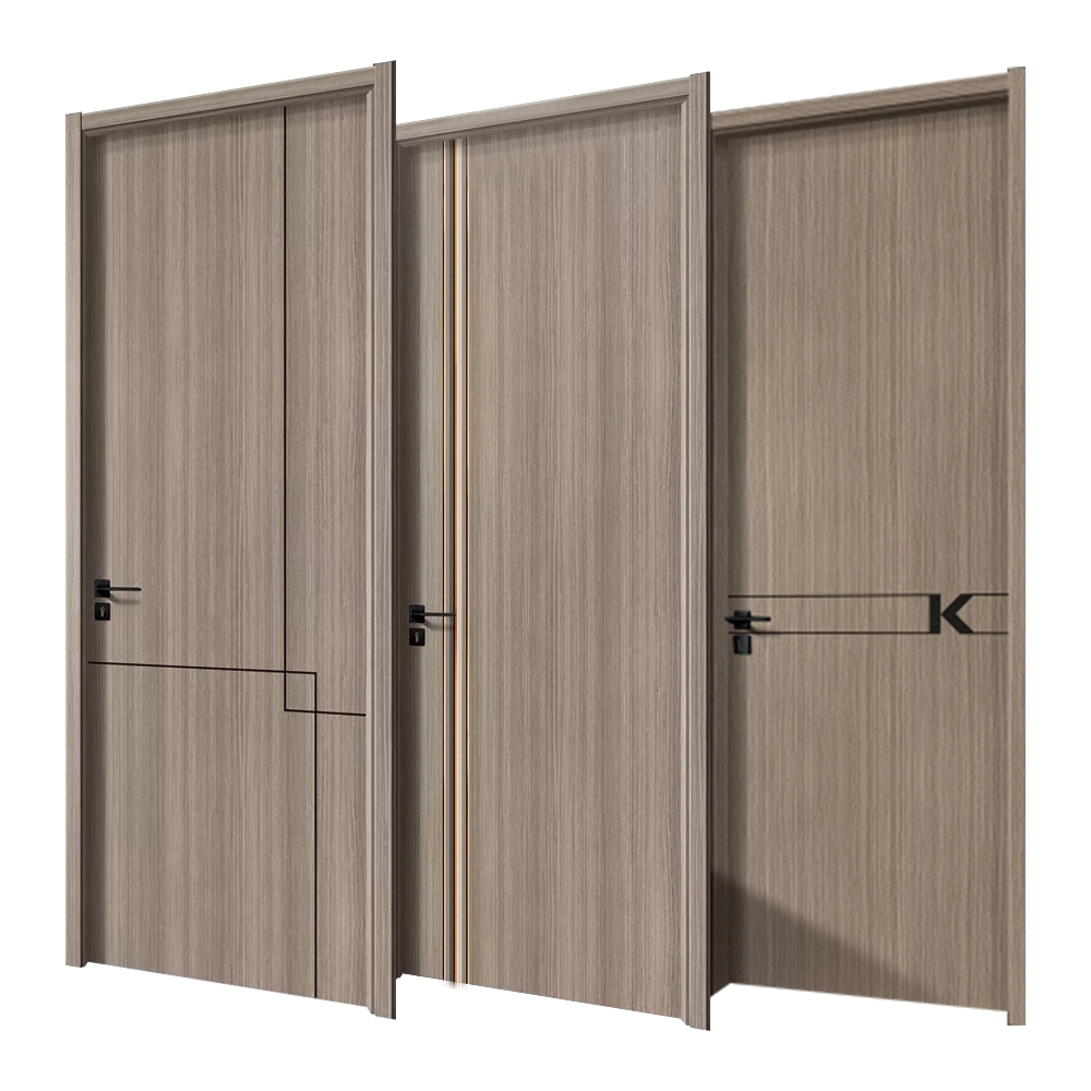 Customized Hotel Fire Rated Wood Door Interior Veneer Wood Door High Quality Wood Doors for Project