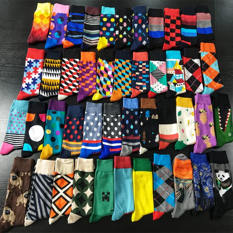 Low MOQ High quality/High cost performance  Professional Socks Factory Unique Custom Logo Дизайнерский носки с этикетками Тэги Упаковка