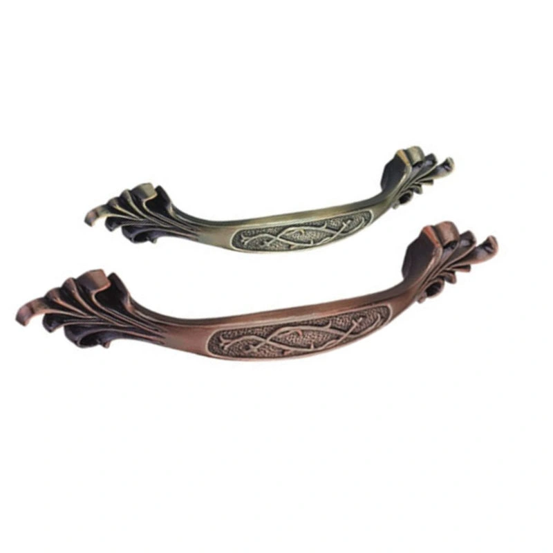 Top Sale Zinc Alloy 64mm 96mm 128mm Antique Copper Drawer Handle