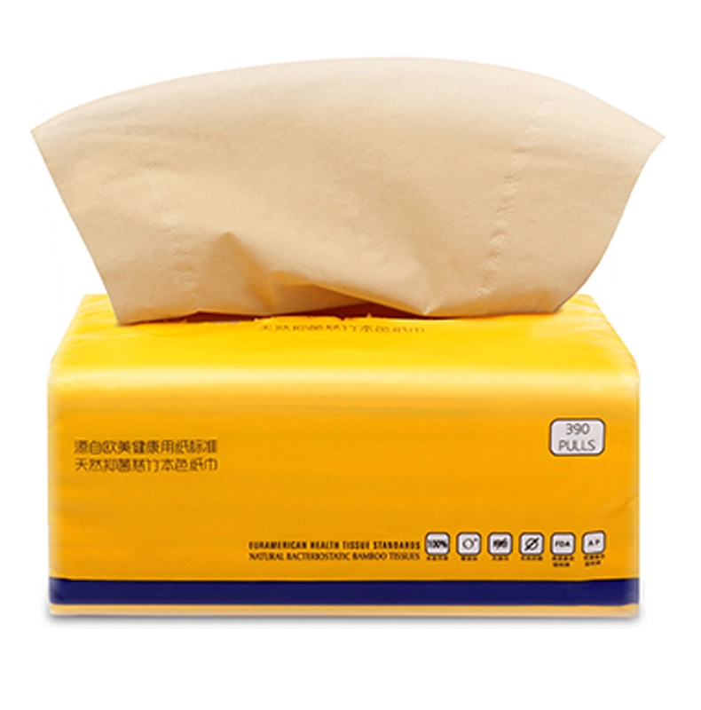 OEM Facial Tissue Paper Soft Pack Made by Facial Tissue Supplier, Virgin Wood Pulp Tissue Paper Facial Kitchenware Sanitary Napkin Disposable Products