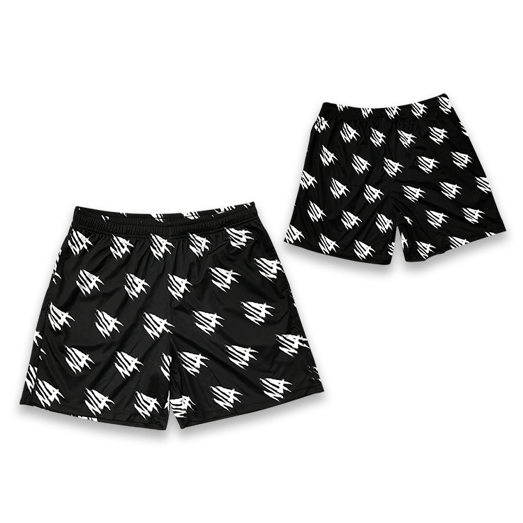 Wholesale Teens bon marché avec lettre logo Short de basket-ball Sublimation personnalisée Short de basket-ball