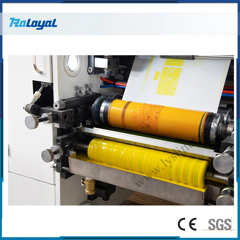 2 Color Flexographic Printers Paper Flexo Printing Machine 2 Color PLC Control and Touch Screen Flexo Printing Machine