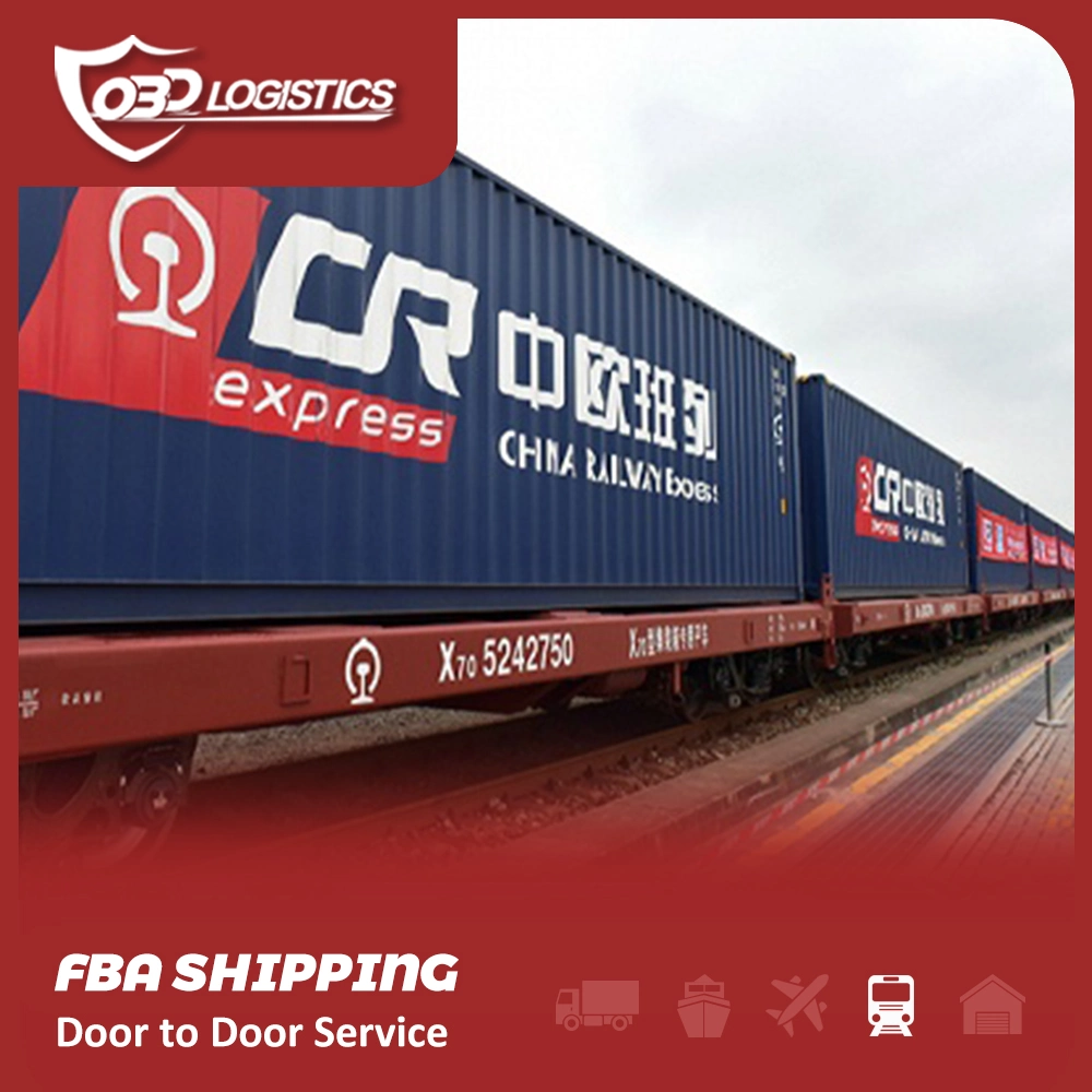 Transport LCL FCL Container 20ft 40ft nach Europa von China Günstige Schnelle Eisenbahn-Versand Zug Fracht