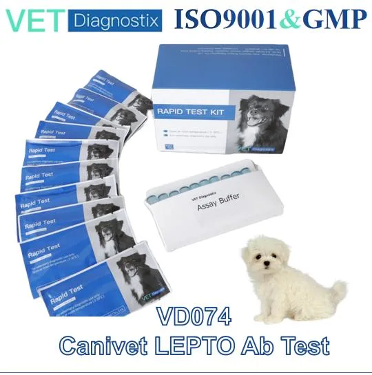 Canine Lepto Test Veterinary Leptospira Antibody Rapid Diagnostic Test