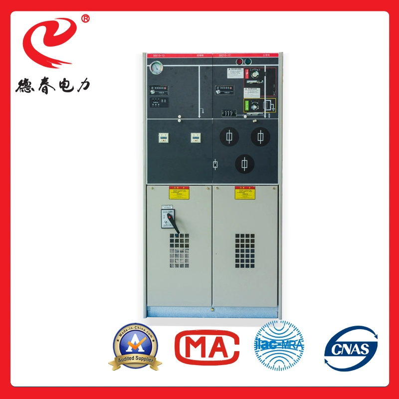 Sf6 Gas Insulated Switchgear (GIS) Gas Insulated Medium Voltage Switchgear