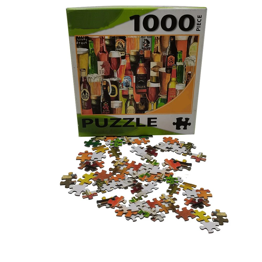 OEM Design 1000 PCS Jigsaw Puzzle, High quality/High cost performance  Adults Custom Jigsaw Puzzle