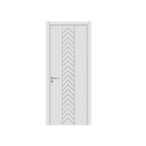 American Pine Surface Skin Door Leaf /Factory Workshop Door/Restroom Glass Doors with Shutters