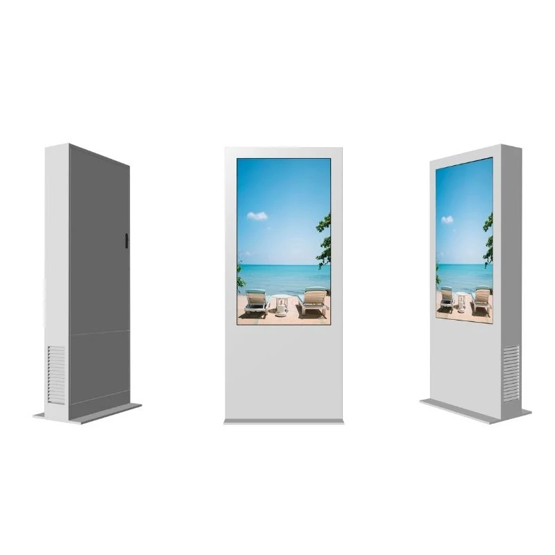 Outdoor Touch Screen 43inch Kiosk Totem Advertising IP65 Digital Signage LCD Display with Windows