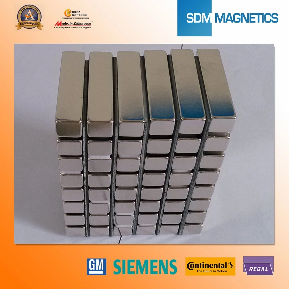 ISO/ Ts16949 Low Weight Block Neodymium Magnet for Sensor