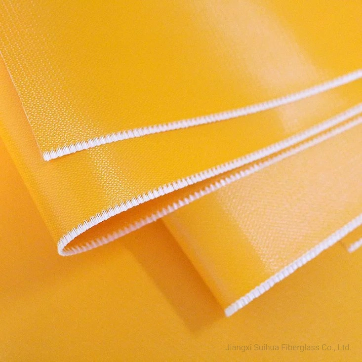 Fiberglass Roll Thermal Insulation Fabric Silicone Coated Fiberglass Fabric