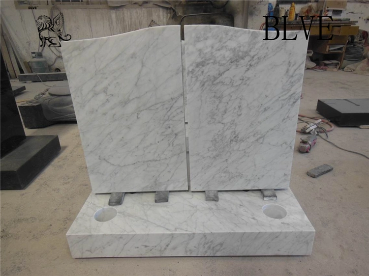 Wholesale/Supplier European Style White Marble Sitting Angel Sculpture Tombstone