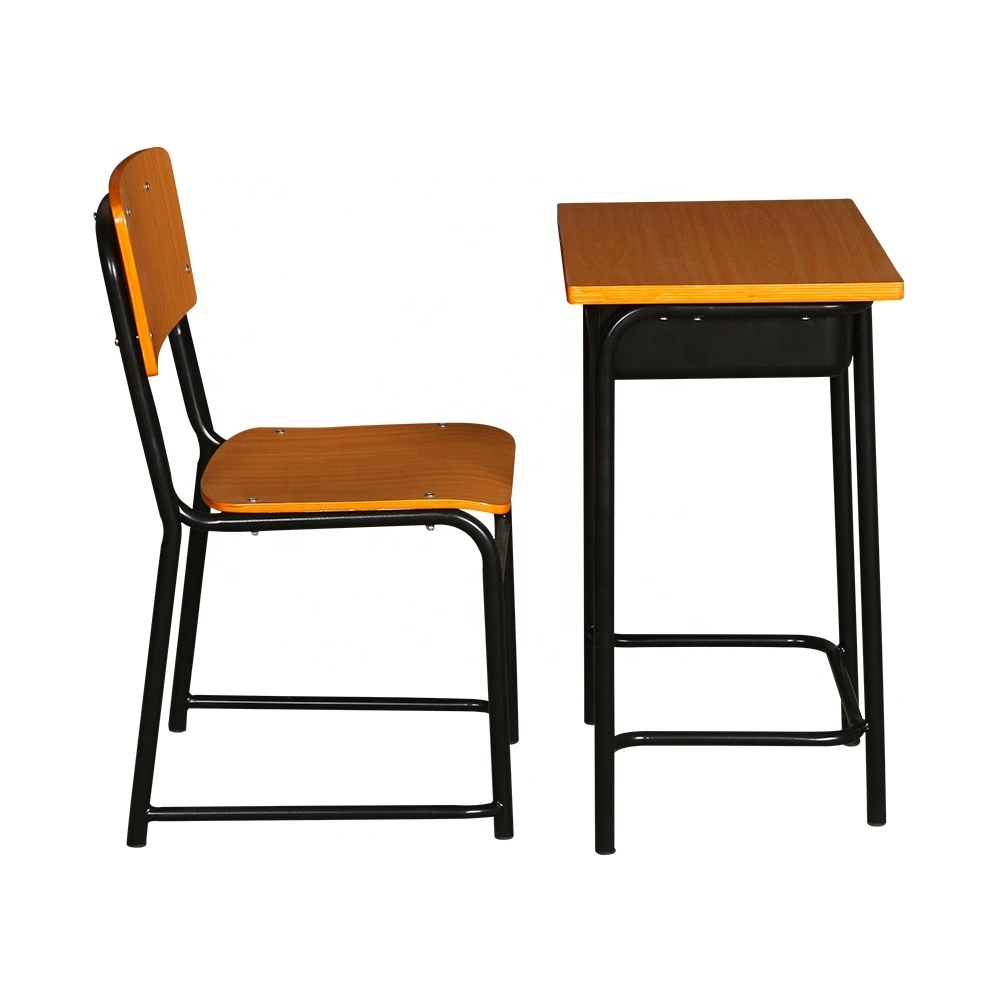 Venta caliente de la escuela de alta calidad de estudiante muebles escritorio y silla Set