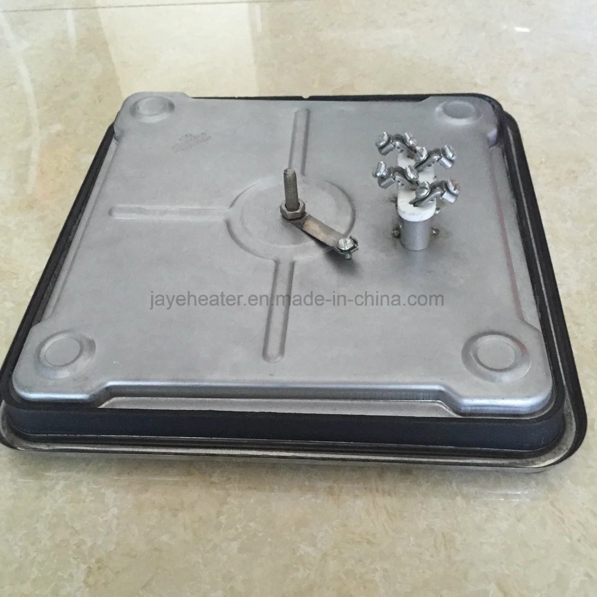 Solid Cast Iron Square Hot Plate 300mm*300mm for Marine Cooking Stove