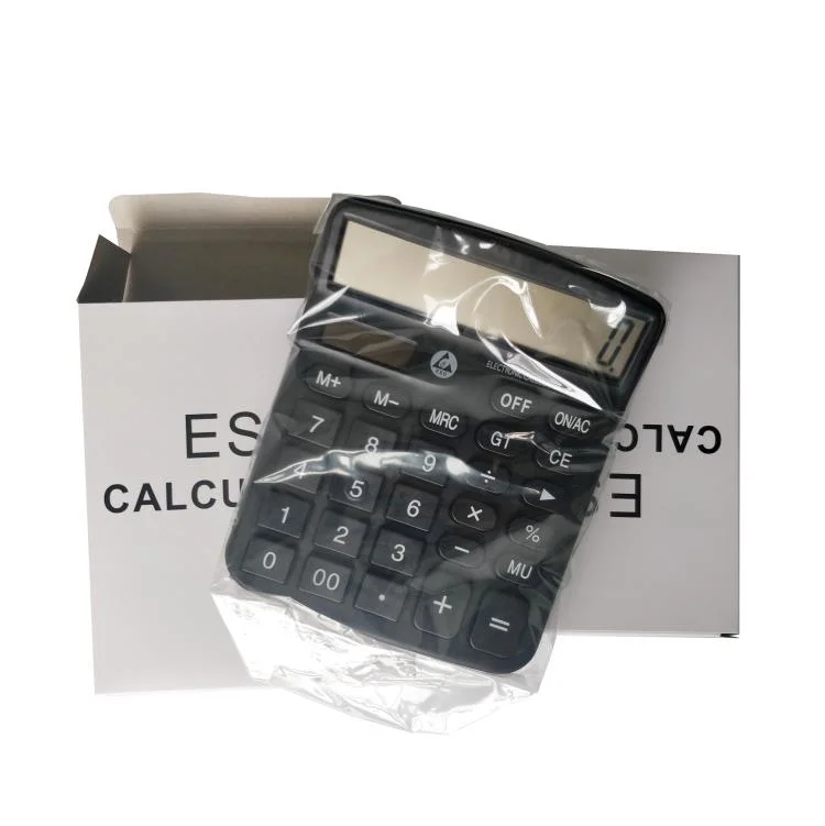 Material ABS de calidad superior Oficina de escritorio Sala de limpieza uso Negro Anti Calculadora estática de seguridad ESD