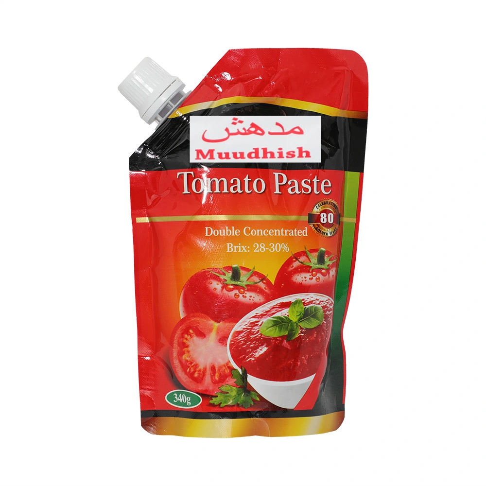 Pouch Plastic Bag Tomato Paste 18-20% 20-22% 22-24% 24-26% 28-30%