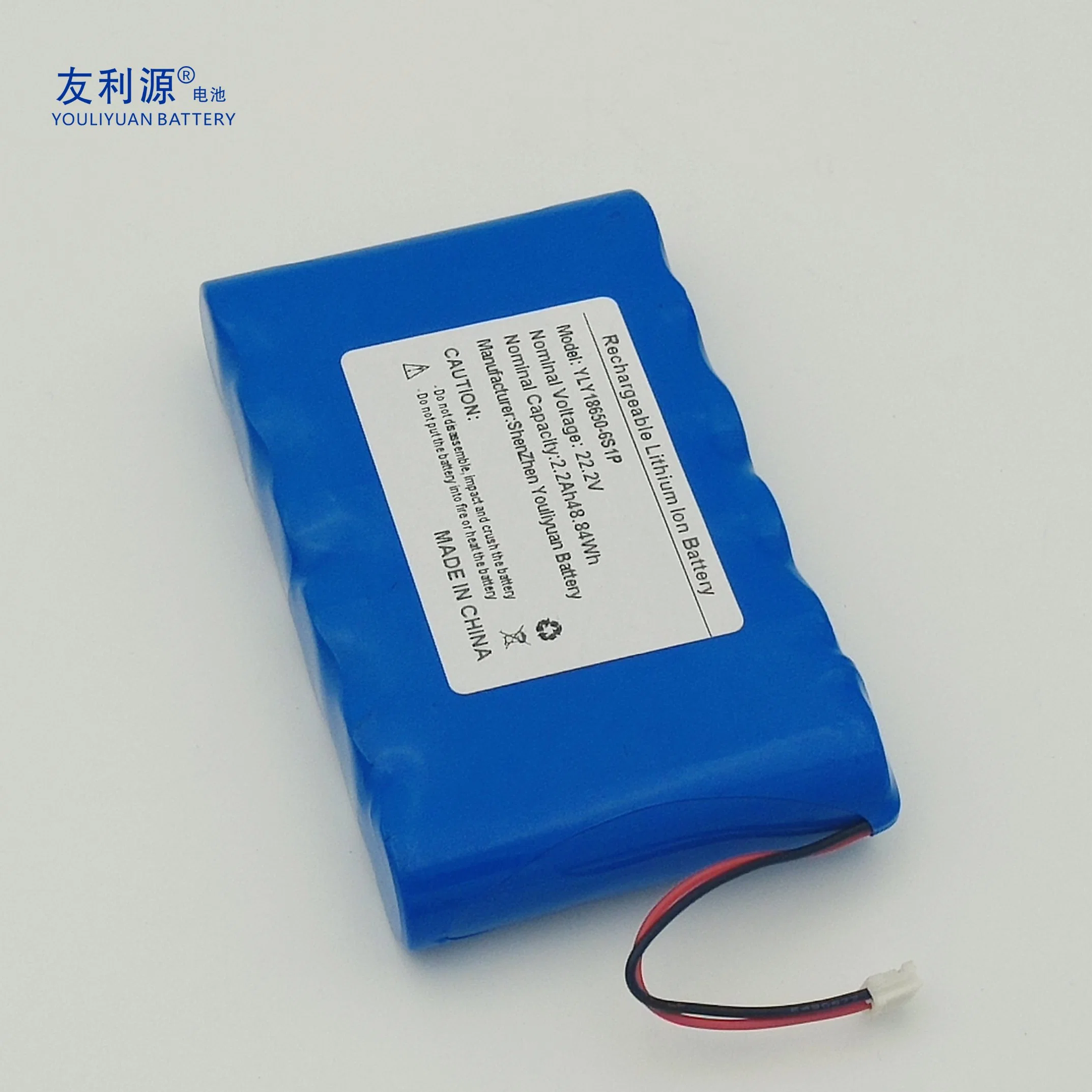 High quality/High cost performance Li-ion/Lithium Ion 18650 Battery Pack 22.2V 2200mAh Power Tool Battery Blood Pressure Instrument Battery Bluetooth Speaker Battery