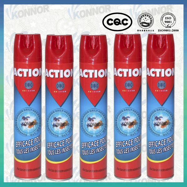 China Aerosol químico insecticida Mosca Cucaracha Killer Killer de rociado de potencia