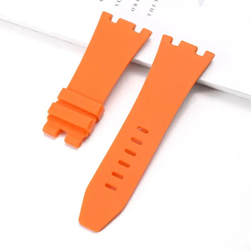 Watch Band Sweatproof Hybrid Genuine Leather and Silicone Sports Watch Band Replacement for iWatch Se Series 6 5 4popular