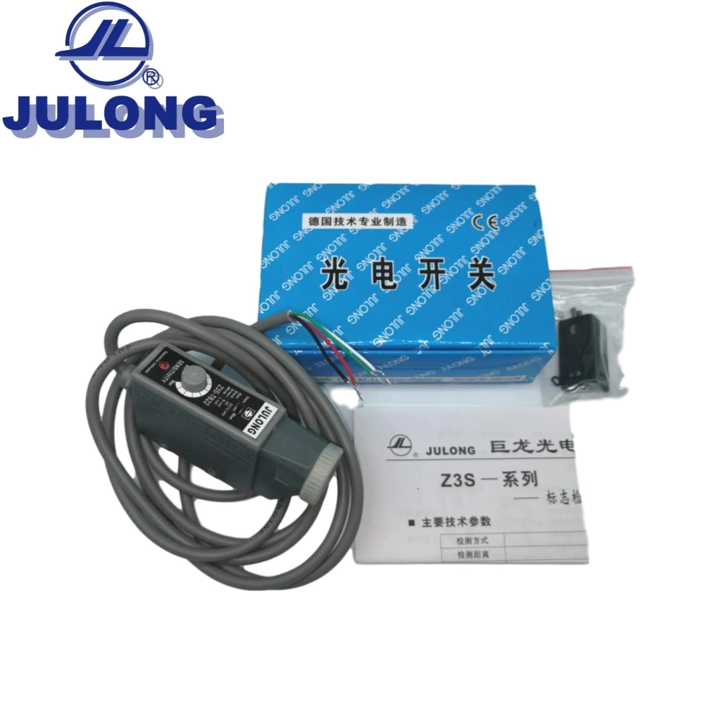 Julong Digital Color Mark Photoelectric Sensor Z3s-T22