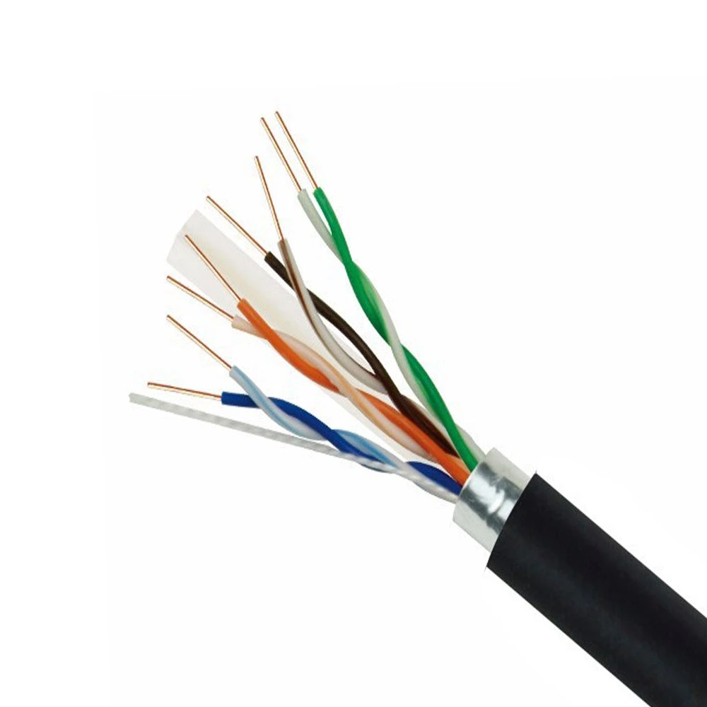 Cable de par trenzado F/UTP CAT6 cable Pass 60331-1-7 Test