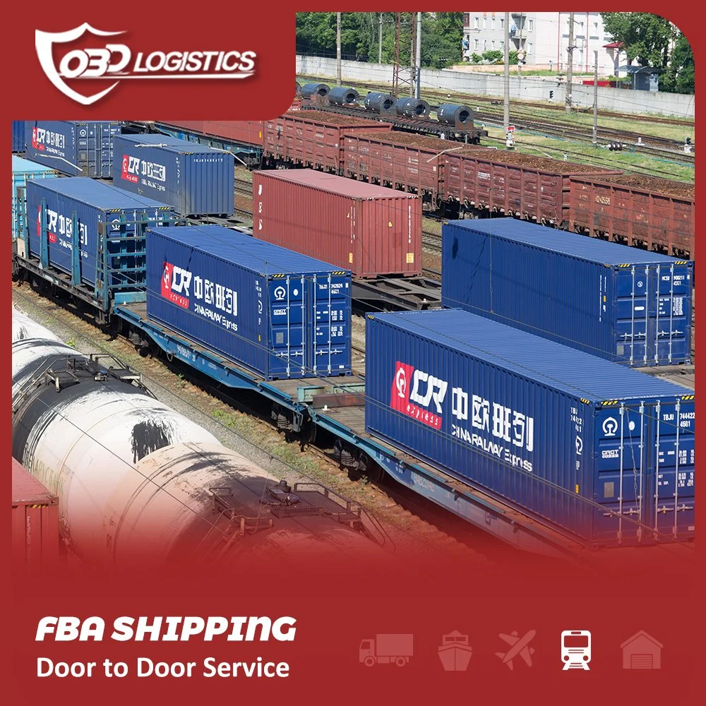 DDP Shipping Agent para Dinamarca Suécia Suíça Transporte ferroviário de mercadorias Serviço de logística de taxas de envio porta a porta