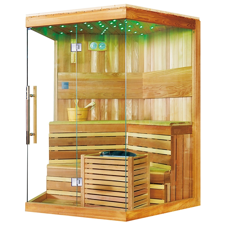 Monalisa M-6037 Cedar 4 Person Steam Sauna Room