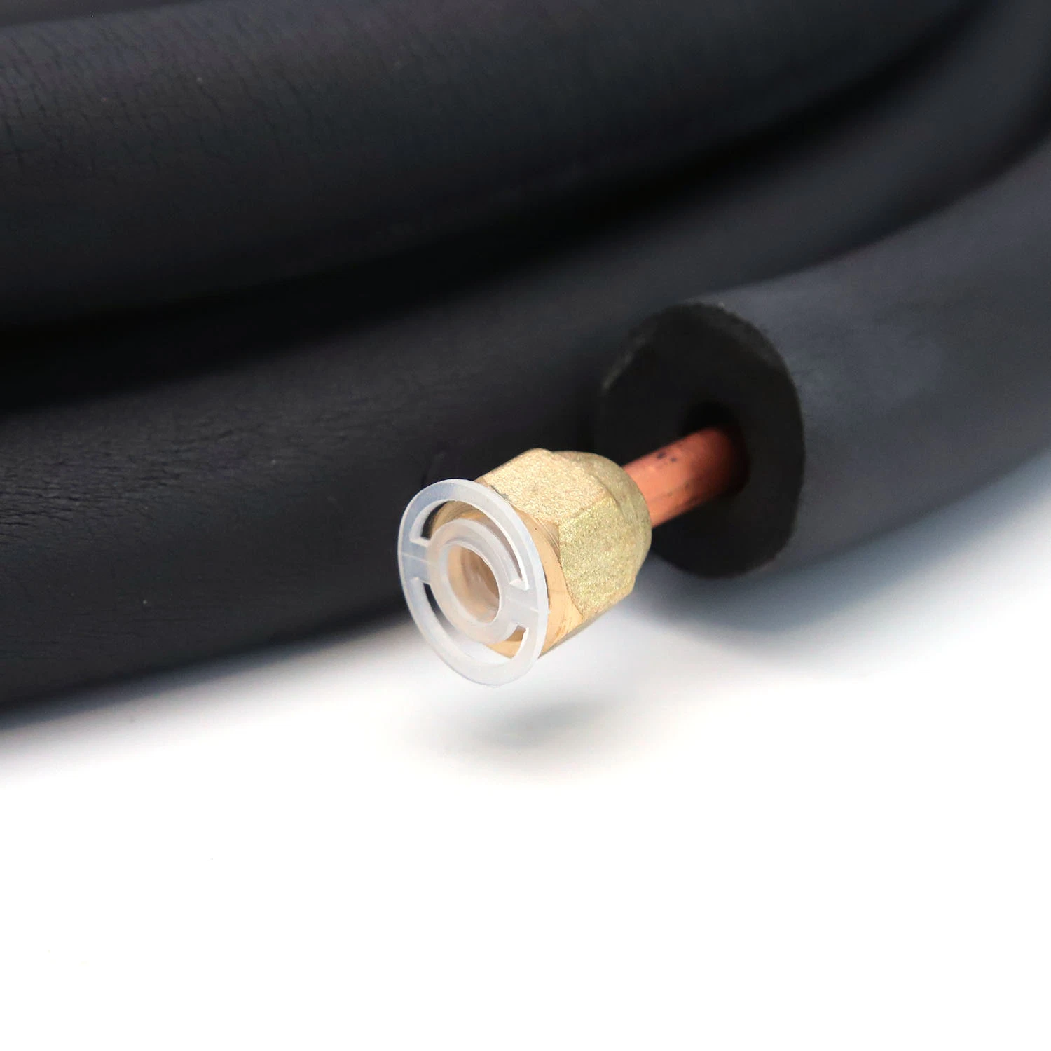 Top Quality Air Conditioning Copper Pipe /Soft PVC Rubber Foam Insulation Tube