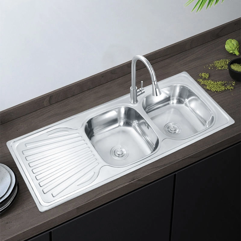 Stainless Steel Workbench Stretch Sink Bowl 304 Stainless Steel Basin Kitchen Sink