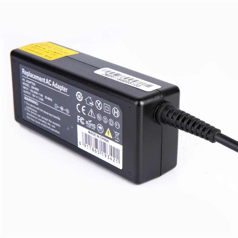 Adaptador de CA de repuesto 65W 19V de 3,42 a 5.5*2.5mm Adaptador de corriente para ordenador portátil Asus