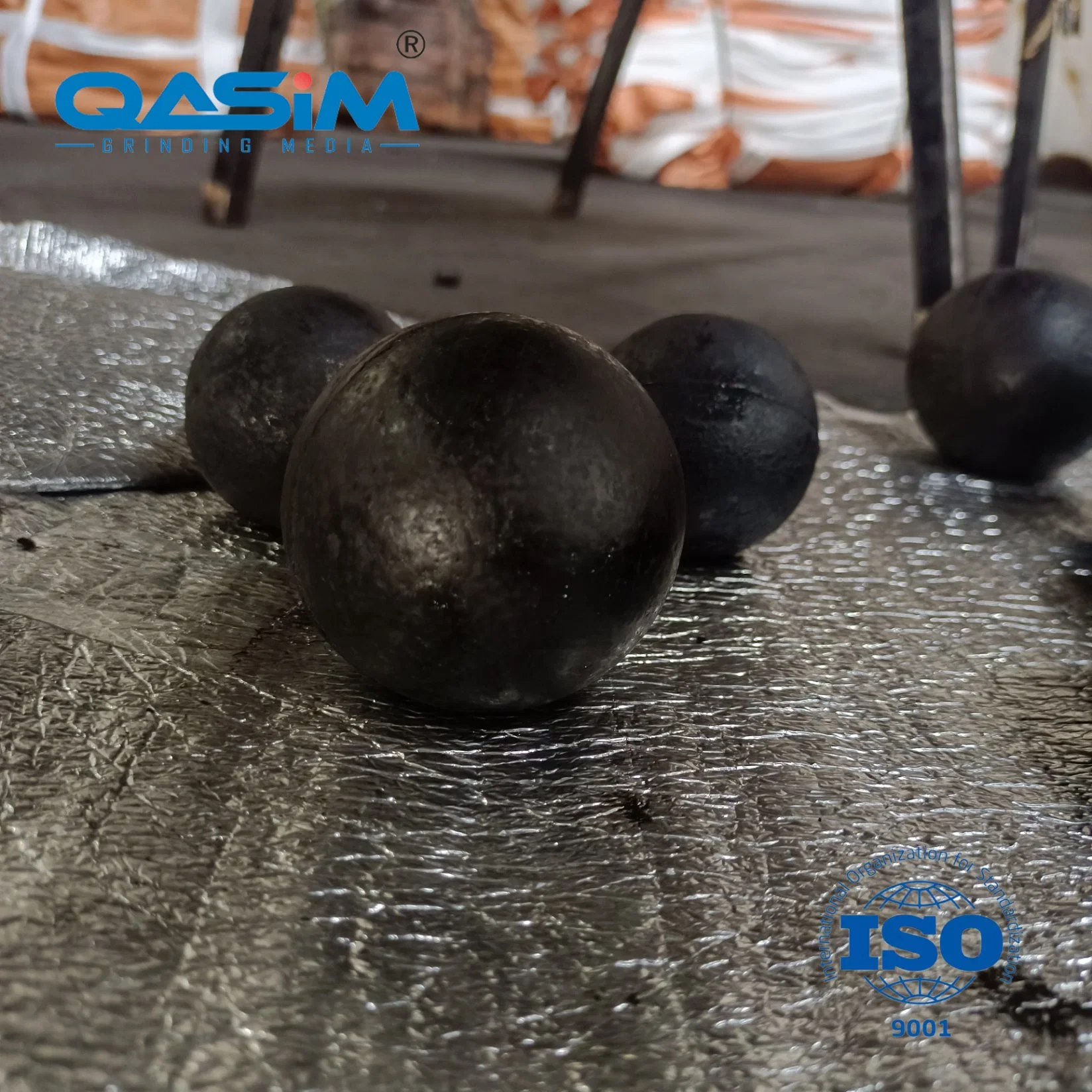 8mm-150mm High Chrome Grinding Media Ball for Mining and Cement Plant