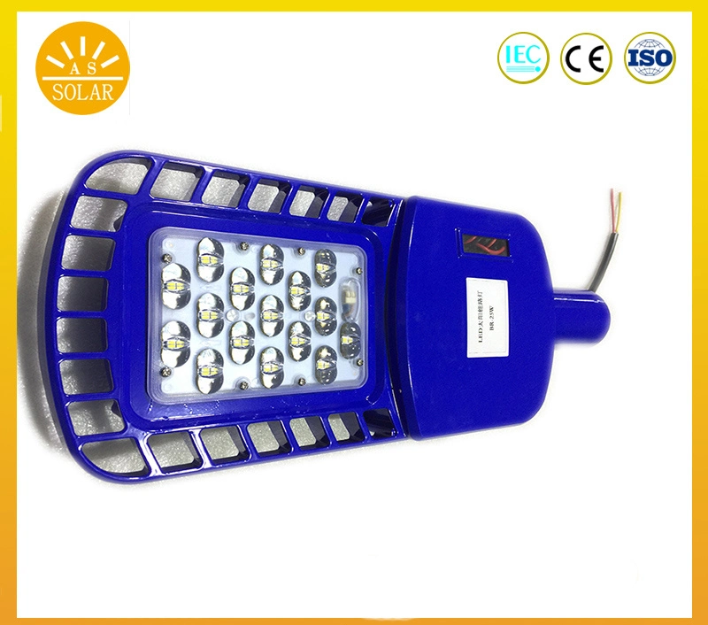 Panel Independent 50W Solar Street Light with Built-in Lithium Battery