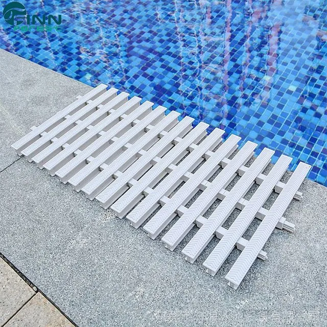 Anti-Slip Swimming Pool ABS Material Overflow Drain Grating