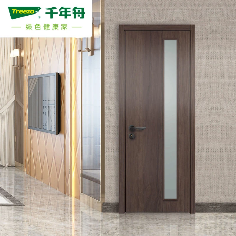 Original Factory PVC Interior Door Apartment House Room Paint-Free PVC MDF Bathroom Door