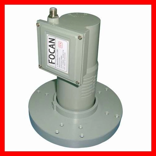 C Band LNB with 3.4 to 4.2GHz Input Frequency Range, Low Noise, and High Gain for Dish Antenna