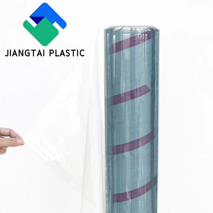 Jiangtai Plastic 300 Micron Super Clear Soft Transparent PVC Film